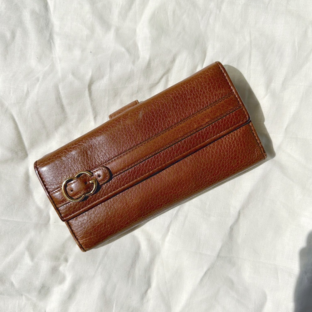 Gucci Leather Long Wallet